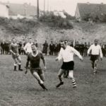 von li. in den weißen Dressen :Hawle Johann, ? , Haumer Walter, Antoni Heinrich EPSV-77